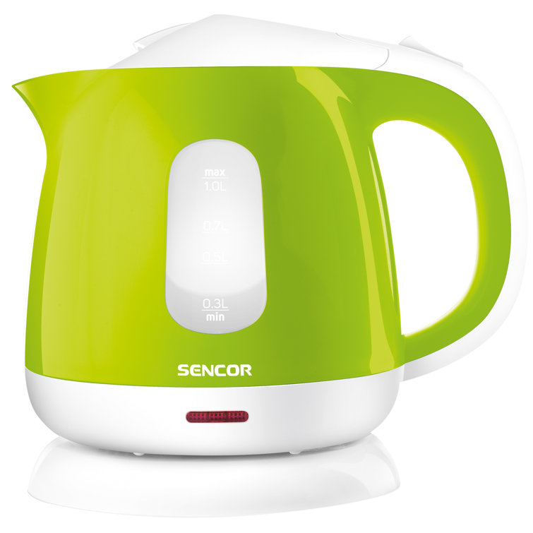 SNCR Sencor 1 qt. Plastic Electric Tea Kettle & Reviews Wayfair